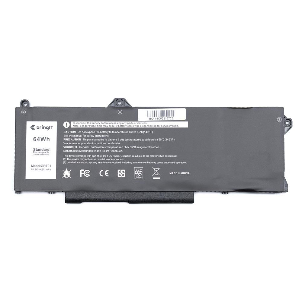 Bateria para Notebook Dell Alienware M17 R5 AMD 15.2V 4200mAh com recarga inteligente e 12 meses de garantia