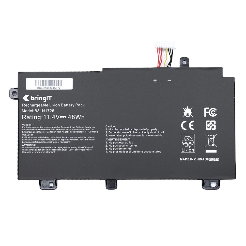Bateria para Notebook Asus Tuf Gaming FX86F 11.4V 4200mAh com recarga inteligente e 12 meses de garantia