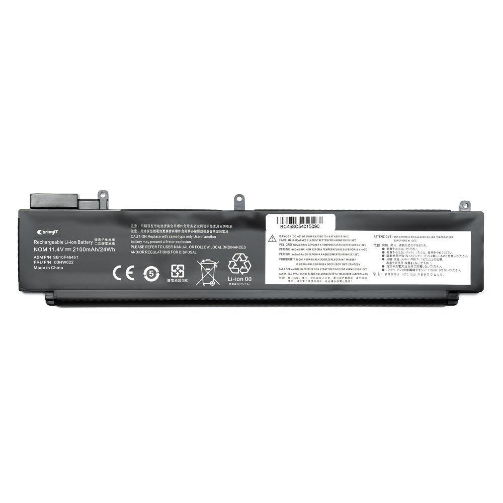 Bateria para Notebook Part Number 01AV405 11.25V 2100mAh com recarga inteligente e 12 meses de garantia