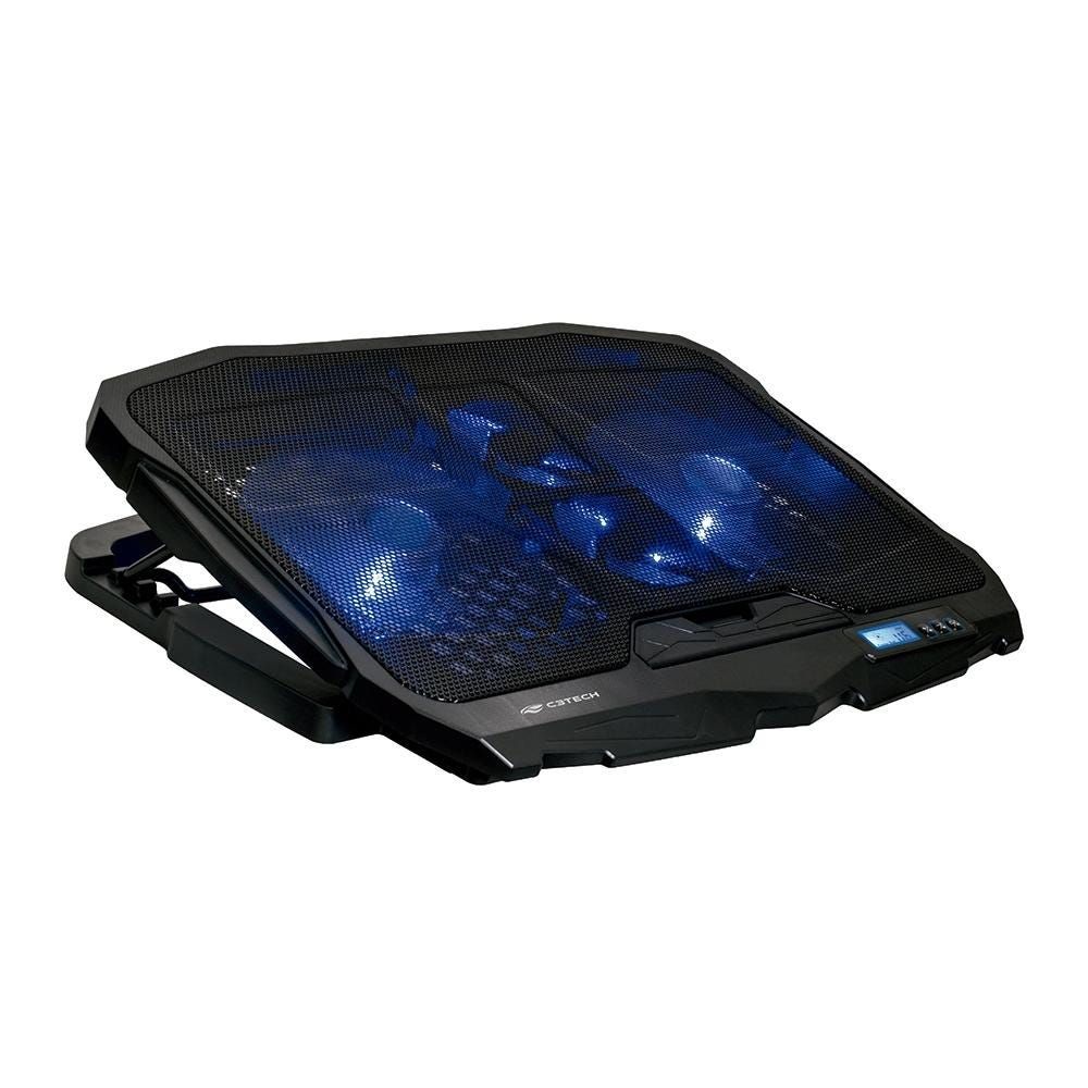 Base com 4 Coolers para Notebook C3Tech NBC-100BK