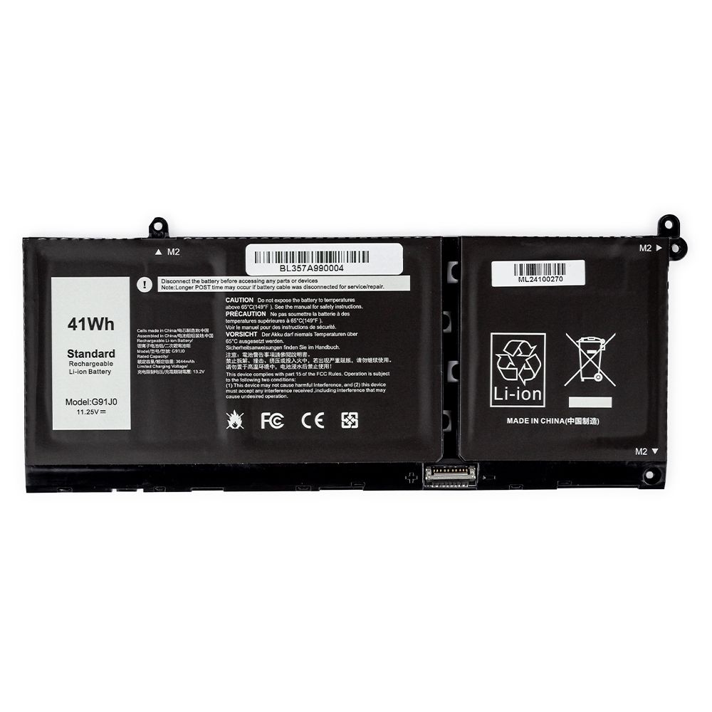 Bateria para Notebook Dell Inspiron 15-I1100-A60P 11.4 V 3600 mAh com recarga inteligente e 12 meses de garantia
