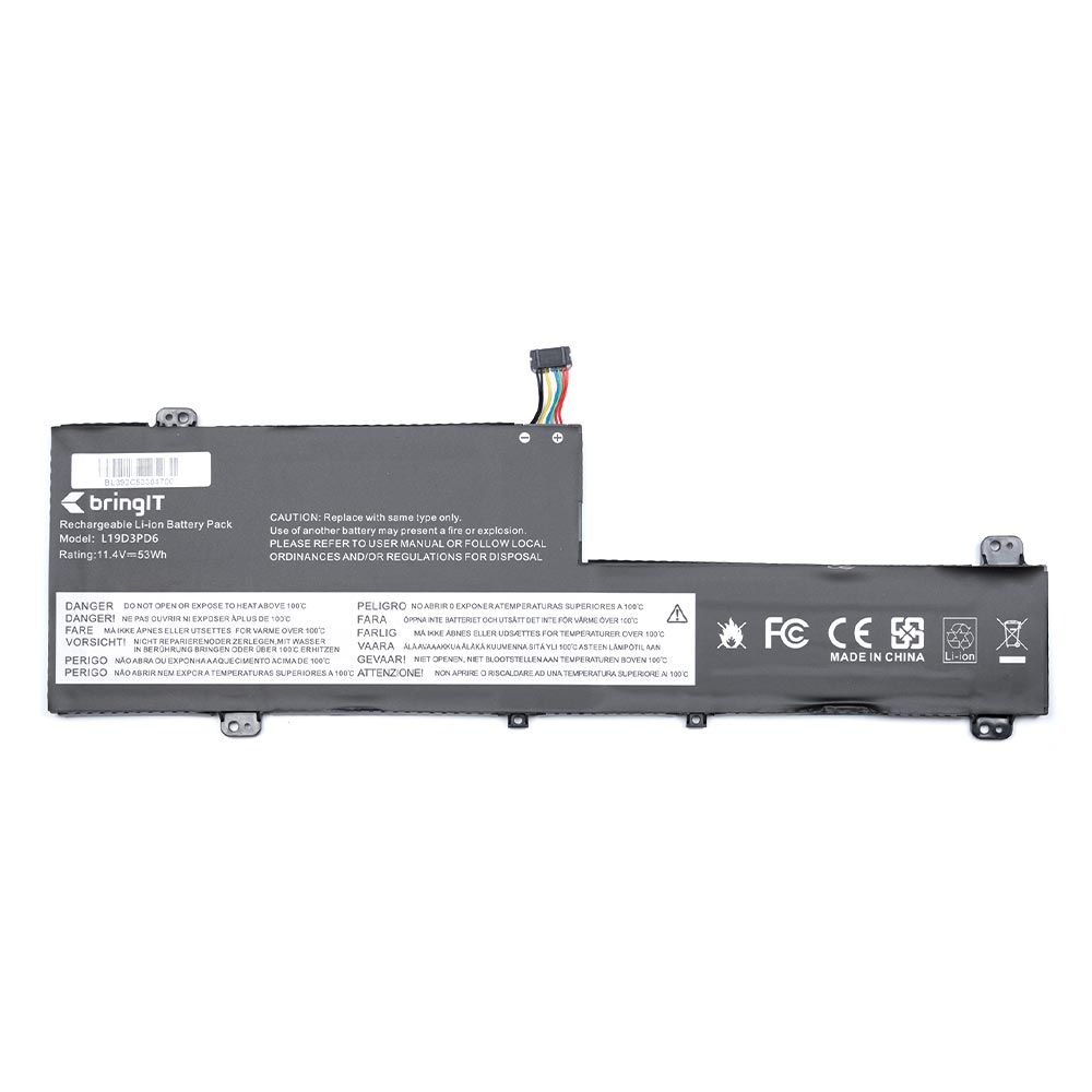 Bateria para Notebook Lenovo Ideapad Flex 5-14 11.4V 4700mAh com recarga inteligente e 12 meses de garantia