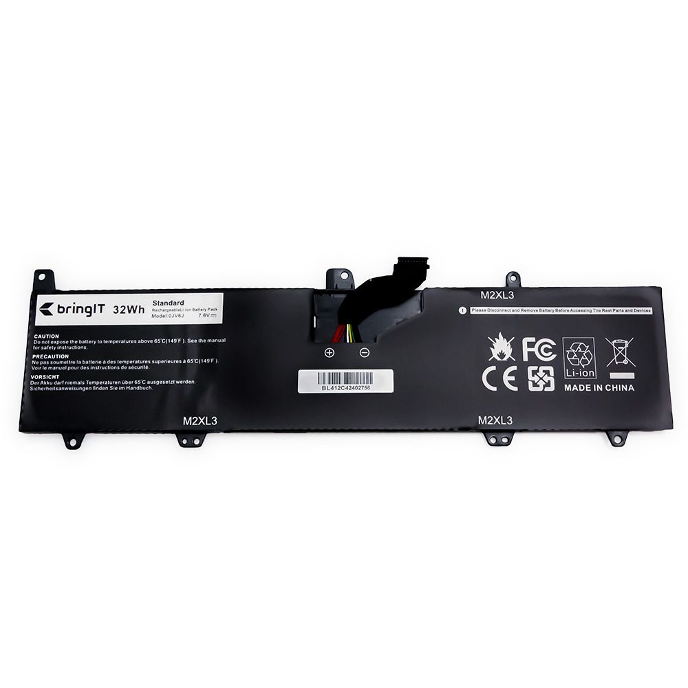 Bateria para Notebook compatível com o Dell Inspiron 11-3162-D1208W, 7.6 V 4200 mAh, com recarga inteligente e 12 meses de garantia.