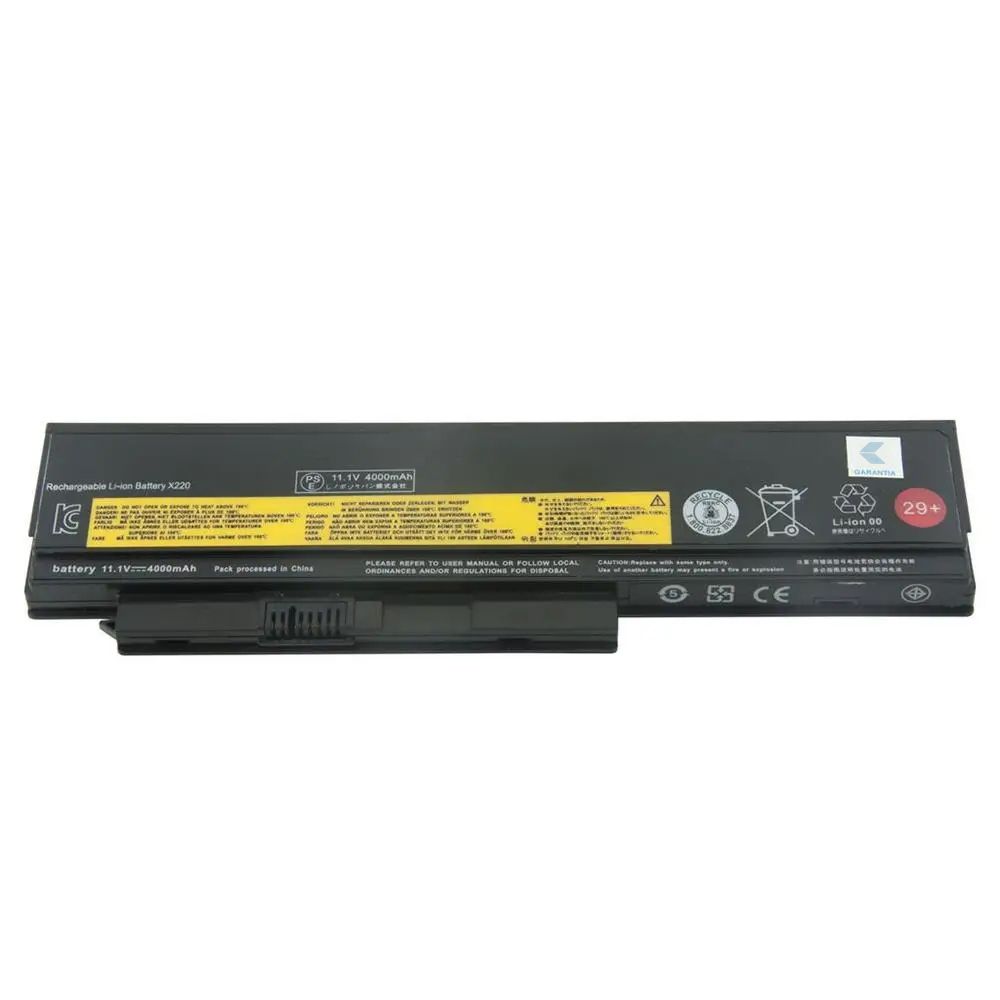 Bateria para Notebook compatível com o Lenovo Part Number 0A36283, 11.1 V 4000 mAh, com recarga inteligente e 12 meses de garantia.