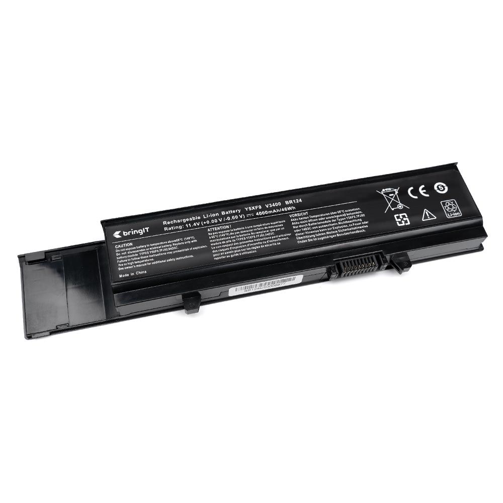 Bateria para Notebook Dell Part Number 04GN0G 11.4V 4000mAh com recarga inteligente e 12 meses de garantia