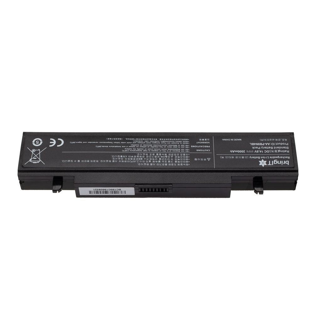 Bateria para Notebook compatível com o Samsung Np Series NP300E5A-A02UB, 14.4 V 2000 mAh, com recarga inteligente e 12 meses de garantia.