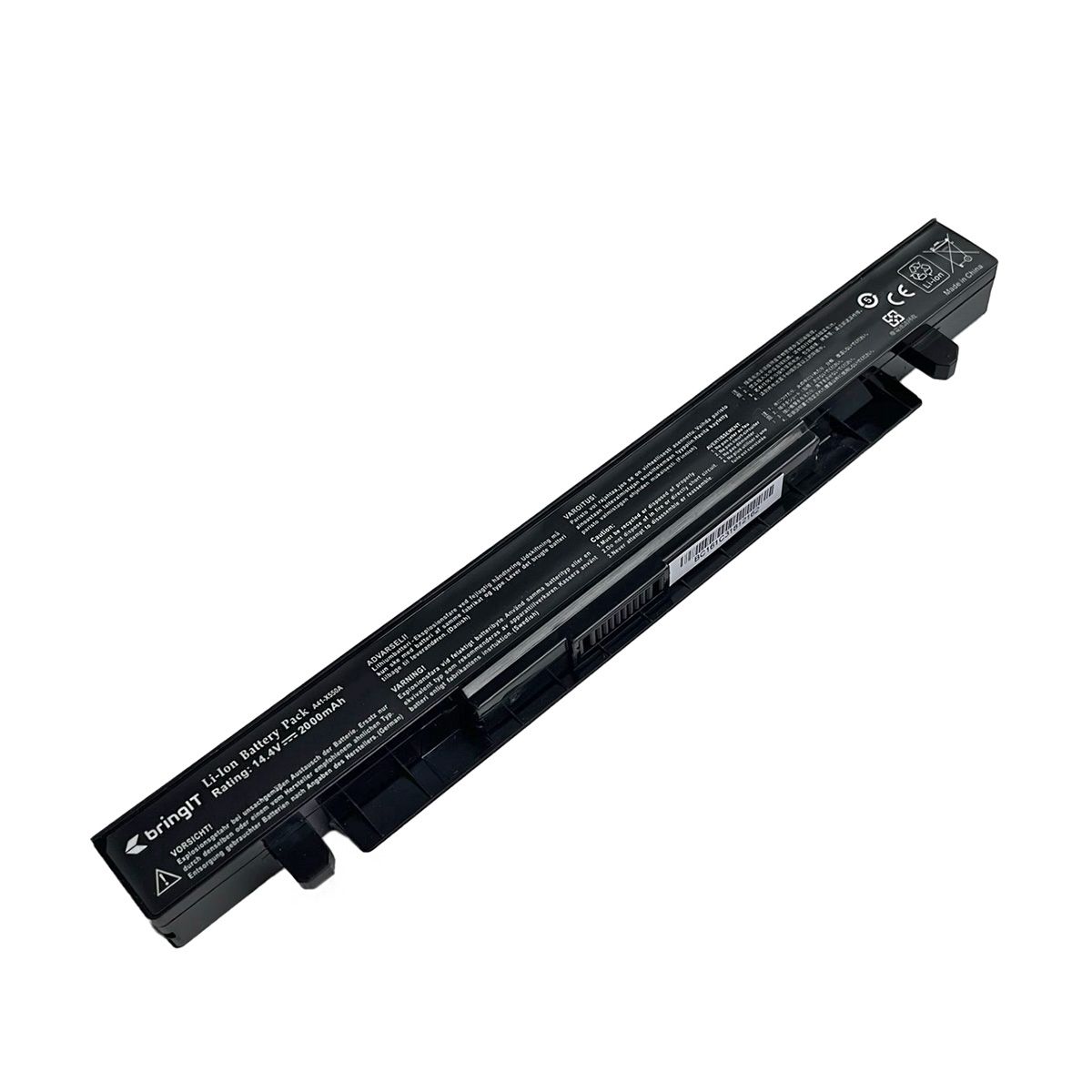 Bateria para Notebook compatível com o Asus X Series X450CC X450CP X450L, 14.4 V 2000 mAh, com recarga inteligente e 12 meses de garantia.
