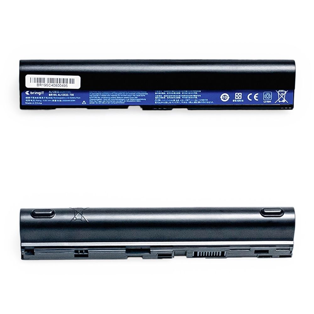 Bateria para Notebook compatível com o Acer Aspire V5-123-3728, 14.4 V 2000 mAh, com recarga inteligente e 12 meses de garantia.