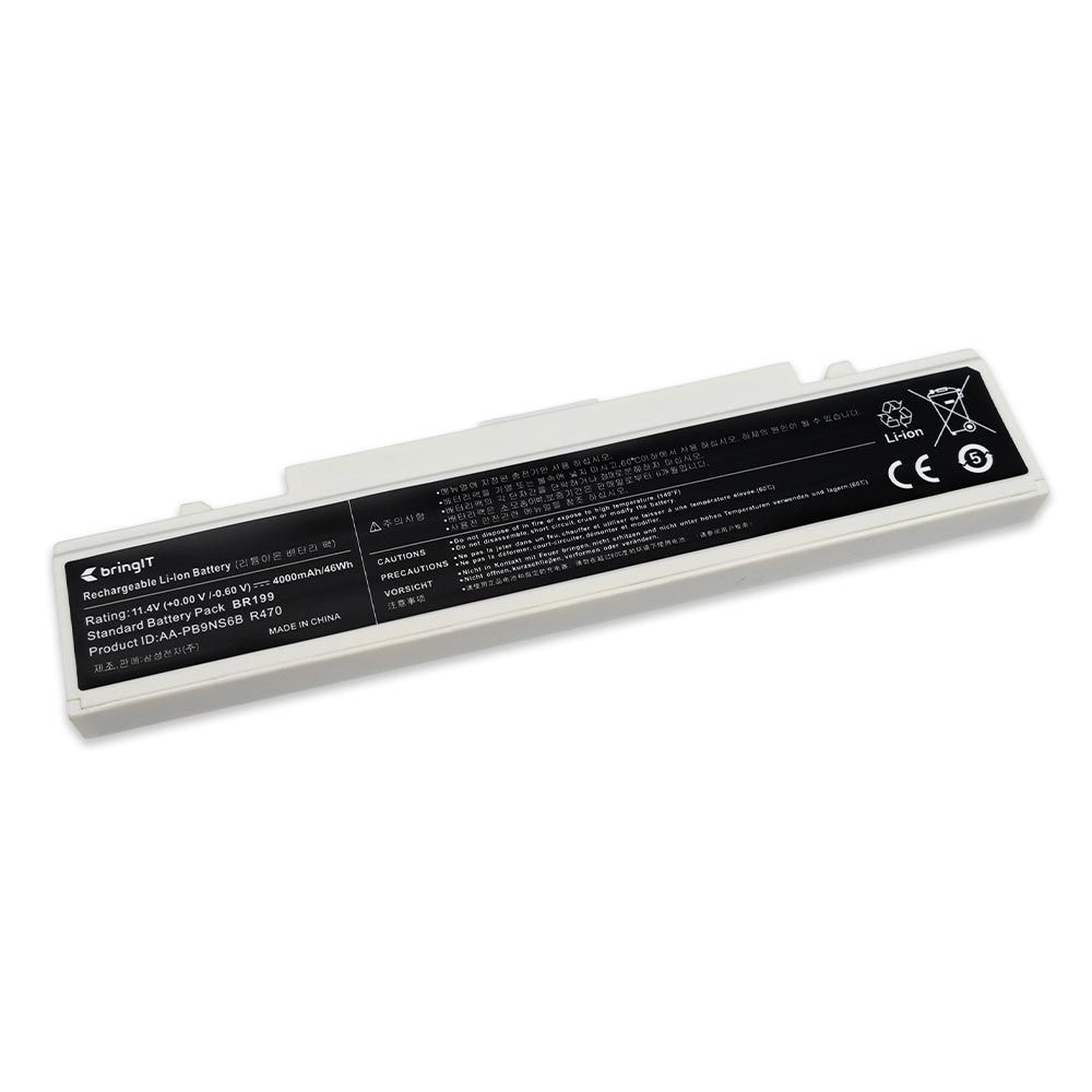 Bateria para Notebook Samsung Np Series NP270E4E-KD1BR 11.4V 4000mAh com recarga inteligente e 12 meses de garantia