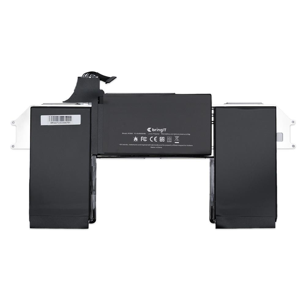 Bateria para Notebook Apple Macbook Air 13" A1932(EMC 3184) 11.4V 4400mAh com recarga inteligente e 12 meses de garantia