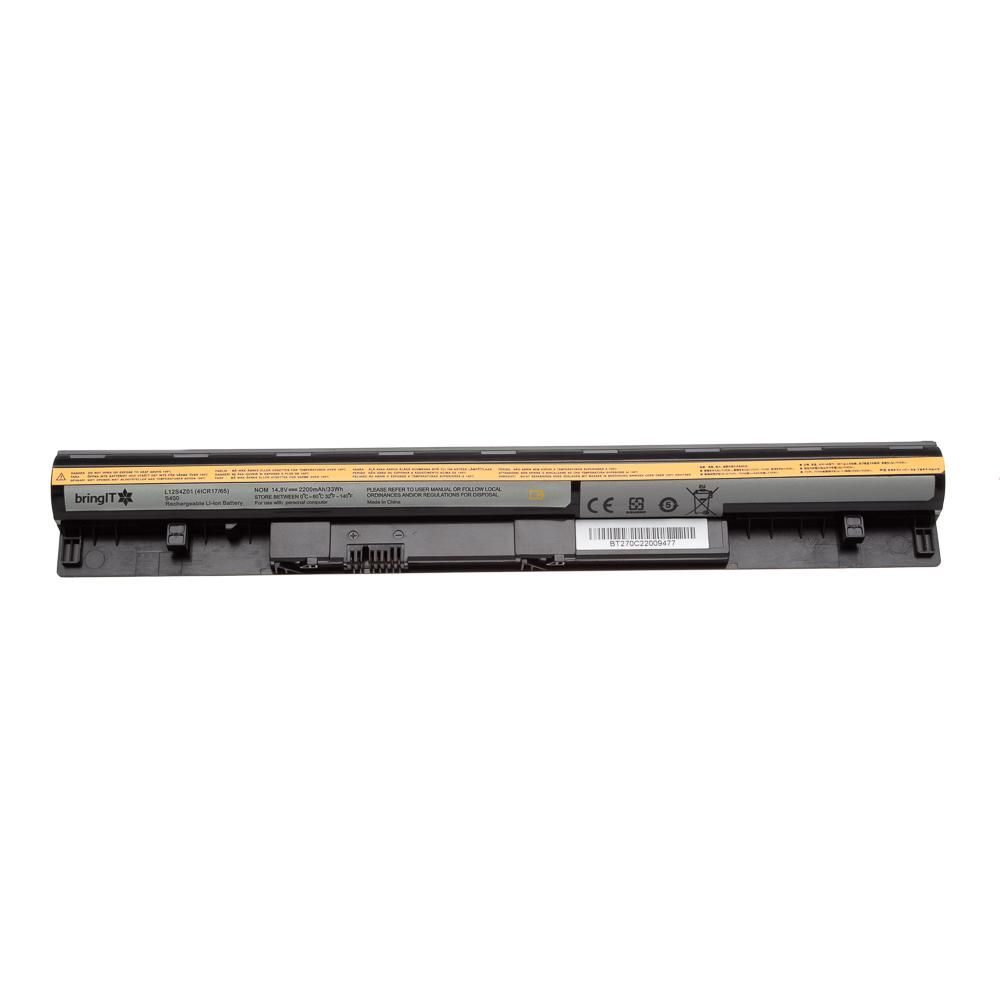 Bateria para Notebook compatível com o Lenovo Ideapad S400 SERIES, 14.4 V 2200 mAh, com recarga inteligente e 12 meses de garantia.