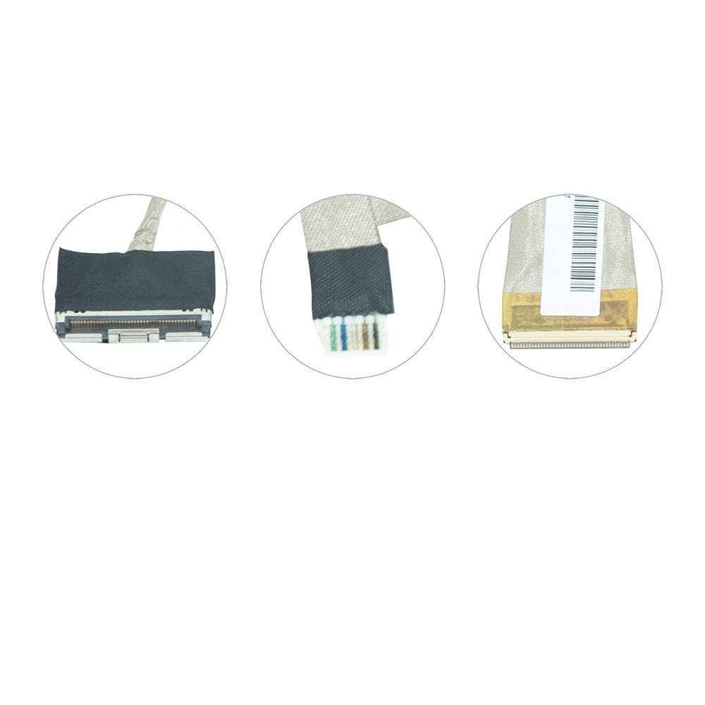 Cabo Flat para Notebook Acer Part Number DD0ZQQLC300, 40 pinos, indicado para restaurar a qualidade da imagem da sua tela e 3 meses de garantia.