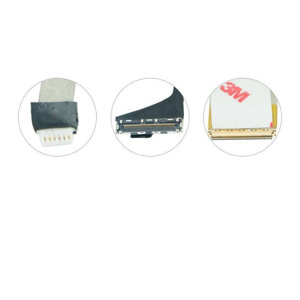 Cabo Flat para Notebook HP Part Number DD0R33LC000, 40 pinos, indicado para restaurar a qualidade da imagem da sua tela e 3 meses de garantia.