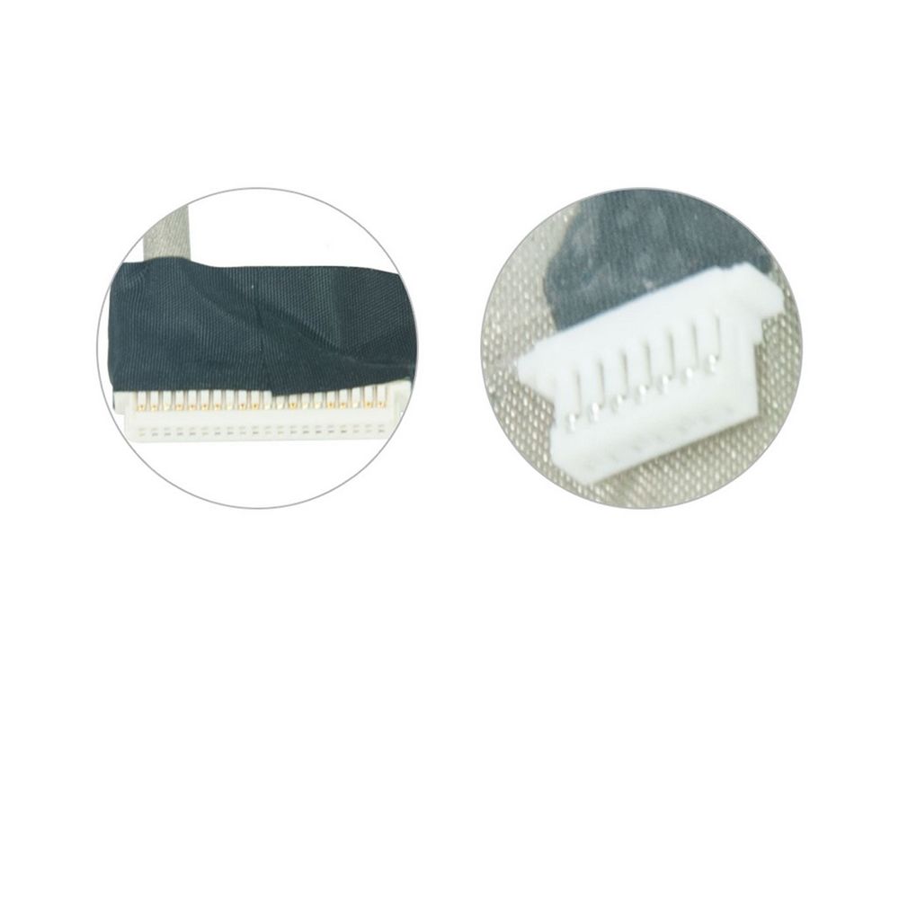 Cabo Flat para Notebook Dell Part Number J489N, 20 pinos, indicado para restaurar a qualidade da imagem da sua tela e 3 meses de garantia.