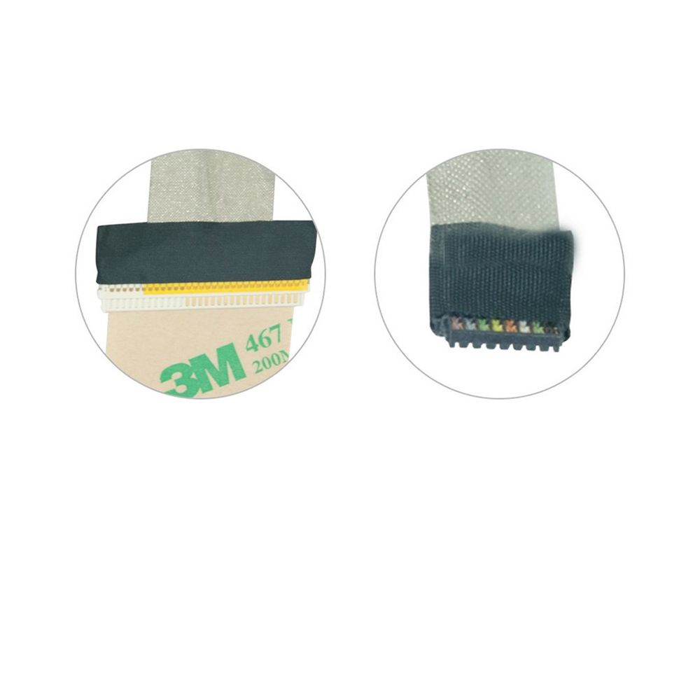 Cabo Flat para Notebook Dell Part Number J489N, 20 pinos, indicado para restaurar a qualidade da imagem da sua tela e 3 meses de garantia.