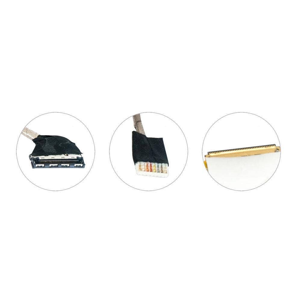 Cabo Flat para Notebook Dell Part Number 50.4UV05.101, 40 Pinos, indicado para restaurar a qualidade da imagem da sua tela e 3 meses de garantia.