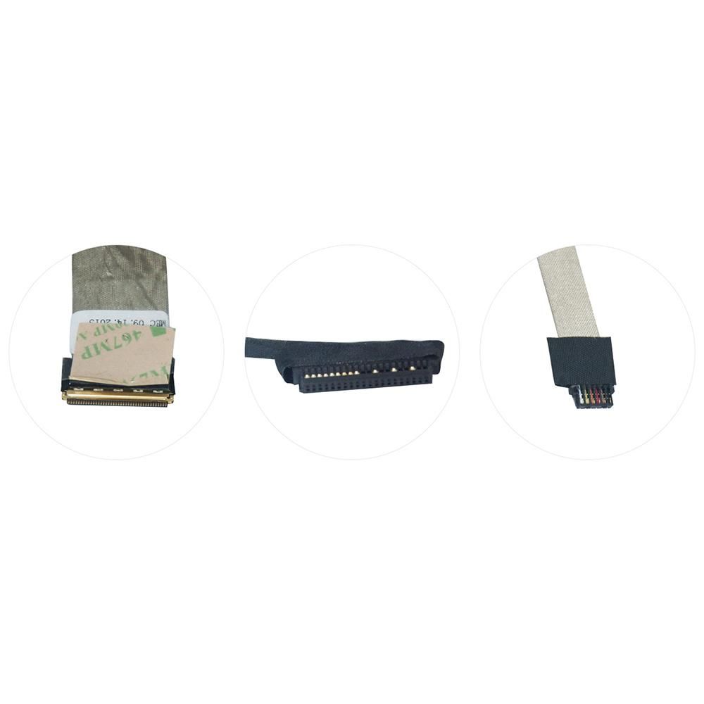 Cabo Flat para Notebook Sony Vaio VPC-EE DD0NE7LC100, 40 Pinos, indicado para restaurar a qualidade da imagem da sua tela e 3 meses de garantia.