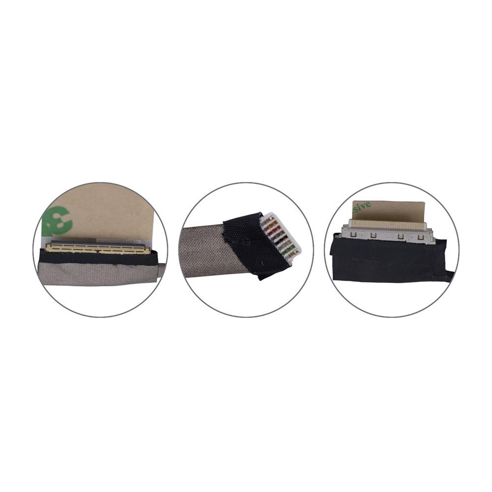 Cabo Flat para Notebook Dell Inspiron 15R 5537 DC02001N400, 30 Pinos, indicado para restaurar a qualidade da imagem da sua tela e 3 meses de garantia.