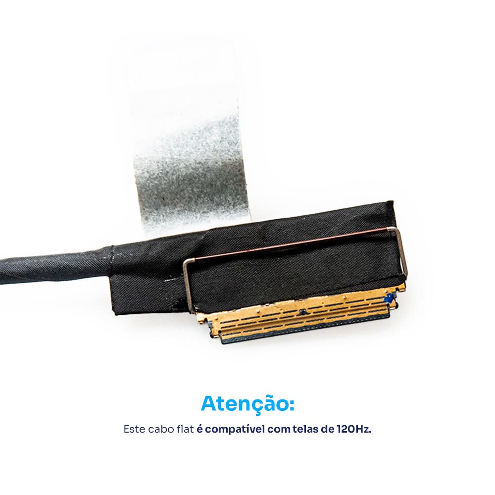 Cabo Flat para Notebook Dell Latitude 5500 120Hz
