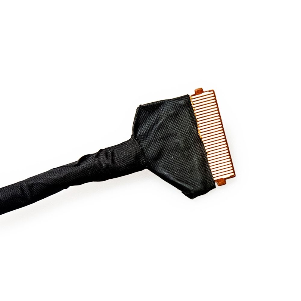 Cabo Flat para Notebook compatível com Part Number DC28000QDF0, 30 Pinos, indicado para restaurar a qualidade da imagem da sua tela e 3 meses de garantia.