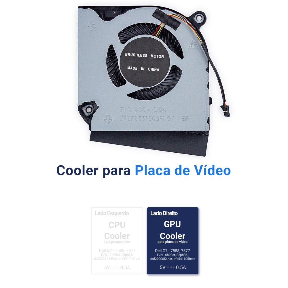 Cooler para Notebook Acer Nitro AN517-52