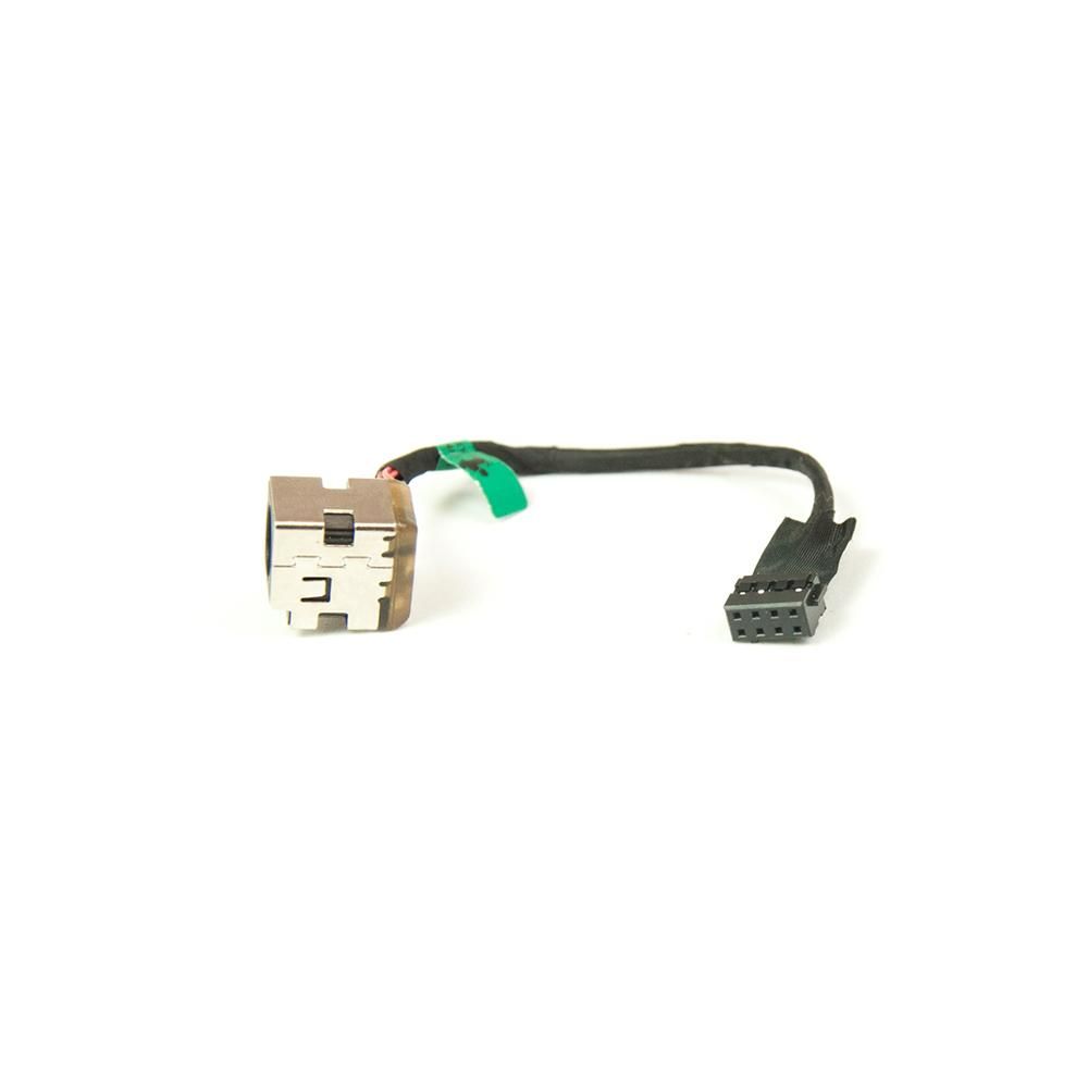 DC Jack para Notebook HP Part Number 710431-FD1, 7.4mm x 5.0mm Com Cabo, assegura uma recarga estável e eficiente e 3 meses de garantia.