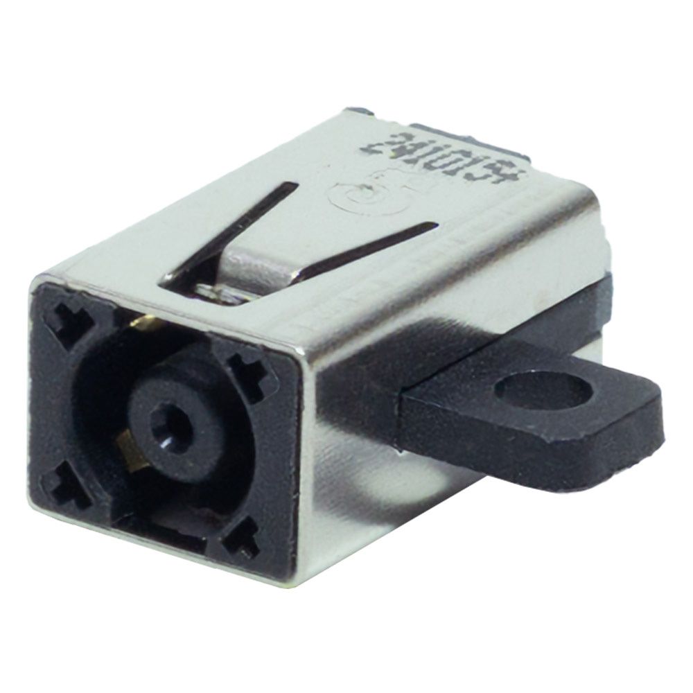 DC Jack para Notebook Dell Inspiron 15Z-1570, 4.5mm x 3.0mm Sem Cabo, assegura uma recarga estável e eficiente e 3 meses de garantia.