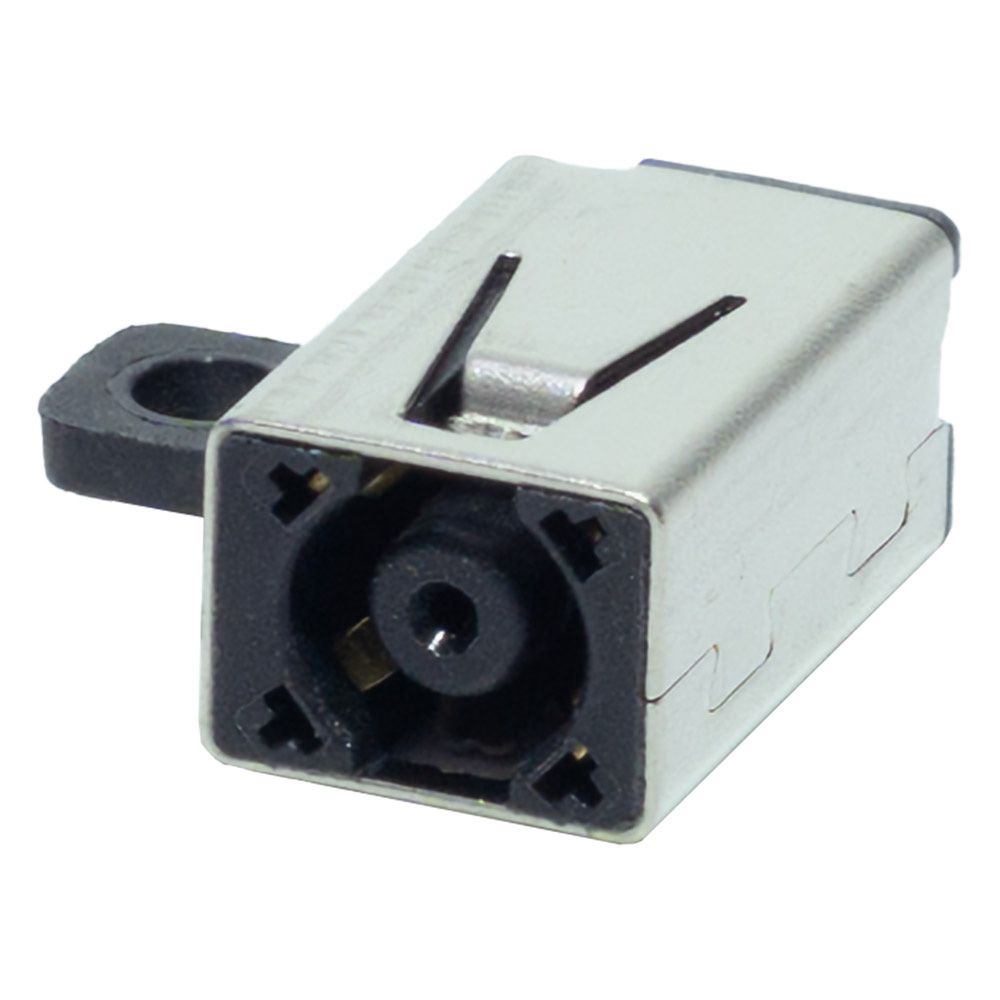 DC Jack para Notebook Dell Inspiron 15Z-1570, 4.5mm x 3.0mm Sem Cabo, assegura uma recarga estável e eficiente e 3 meses de garantia.