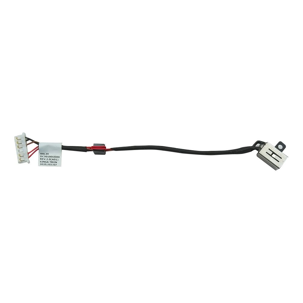 DC Jack para Notebook Dell Inspiron I15-5566-A10P, 4.5mm x 3.0mm Com Cabo, assegura uma recarga estável e eficiente e 3 meses de garantia.