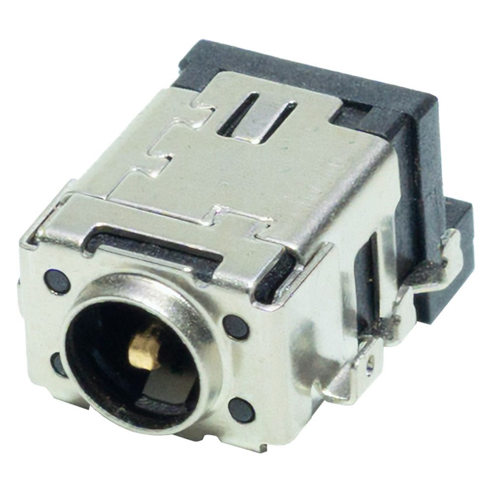 DC Jack para Notebook Asus X515EA-EJ1668W, 4.0mm x 1.35mm Sem Cabo, assegura uma recarga estável e eficiente e 3 meses de garantia.