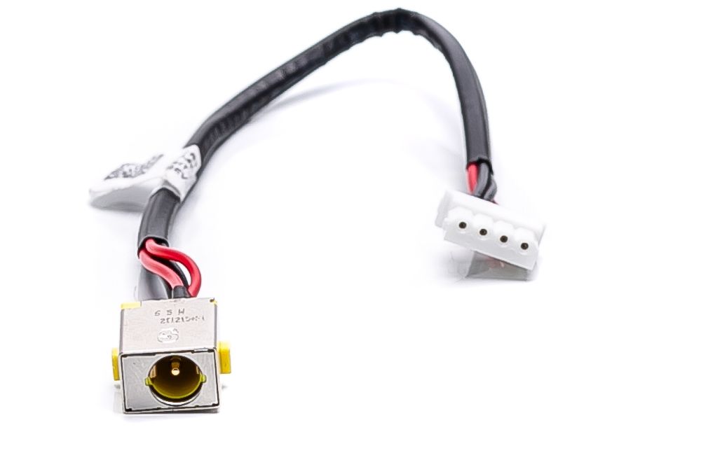 DC Jack para Notebook Acer Aspire E5-573, 5.5mm x 1.7mm Com Cabo, assegura uma recarga estável e eficiente e 3 meses de garantia.