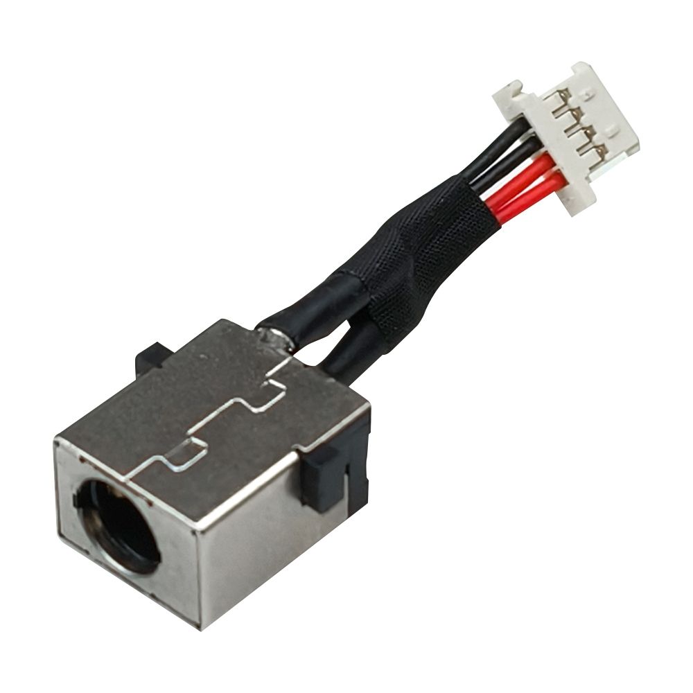 DC Jack para Notebook Acer Aspire A515-33, 5.5mm x 1.7mm Com Cabo, assegura uma recarga estável e eficiente e 3 meses de garantia.