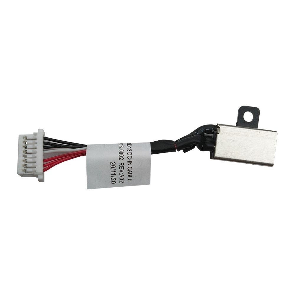 DC Jack para Notebook Dell Inspiron 13 7352, 7.4mm x 5.0mm Com Cabo, assegura uma recarga estável e eficiente e 3 meses de garantia.