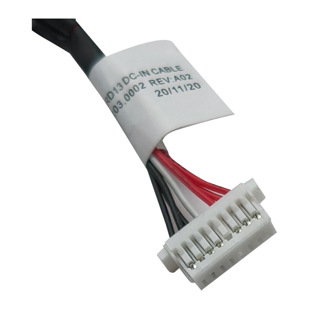 DC Jack para Notebook compatível com Part Number 0PF8JG, 7.4mm x 5.0mm Com Cabo, assegura uma recarga estável e eficiente e 3 meses de garantia.