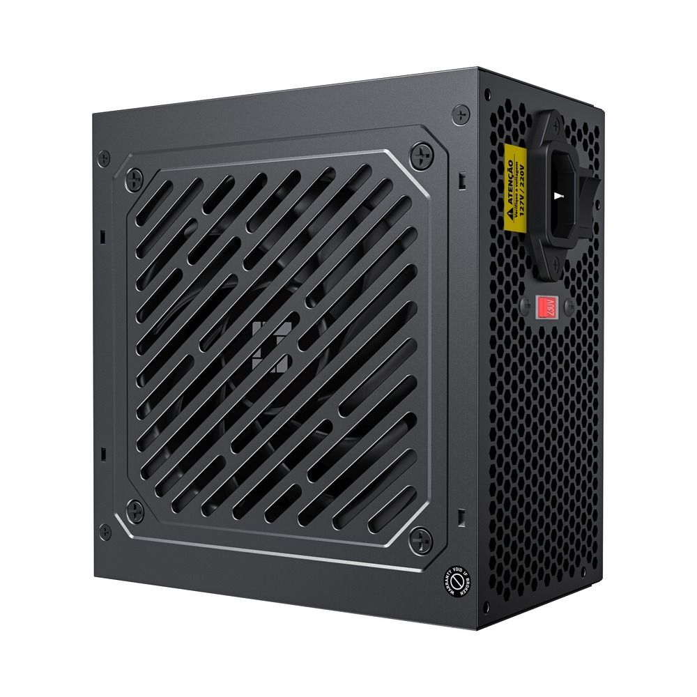 Fonte de Alimentação LeaderTech ATX 500W LT-500W Bivolt Preto