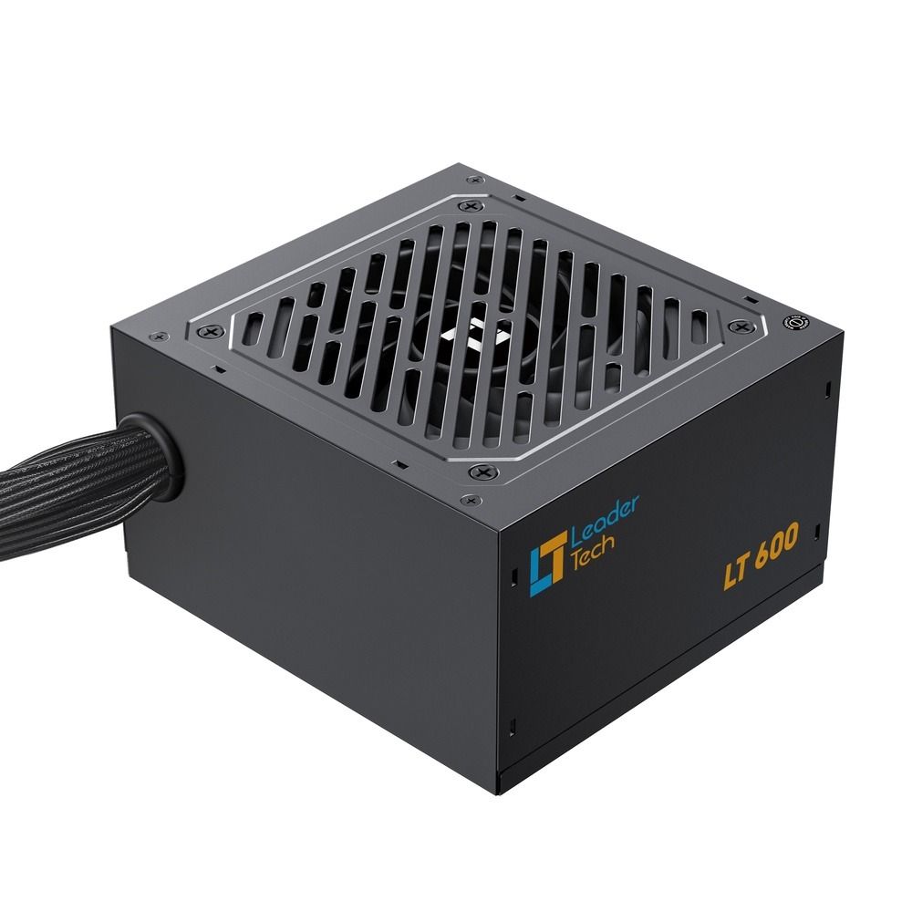 Fonte de Alimentação LeaderTech ATX 600W LT-600W Bivolt Preto