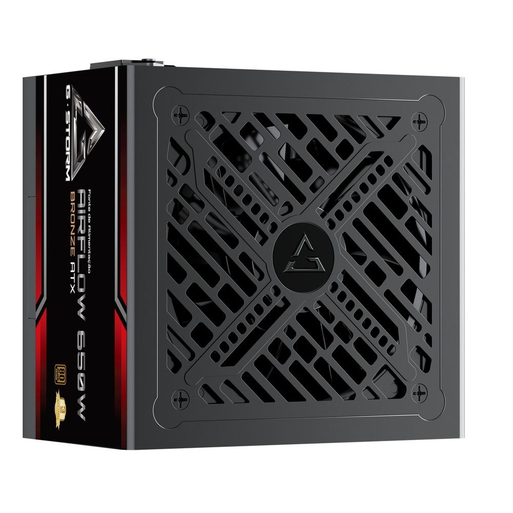 Fonte de Alimentação GStorm Airflow ATX 650W 80 Plus Bronze