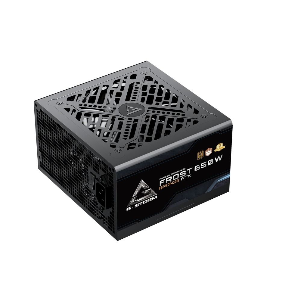 Fonte de Alimentação GStorm Frost ATX 3.1 650W Cybenetics Bronze