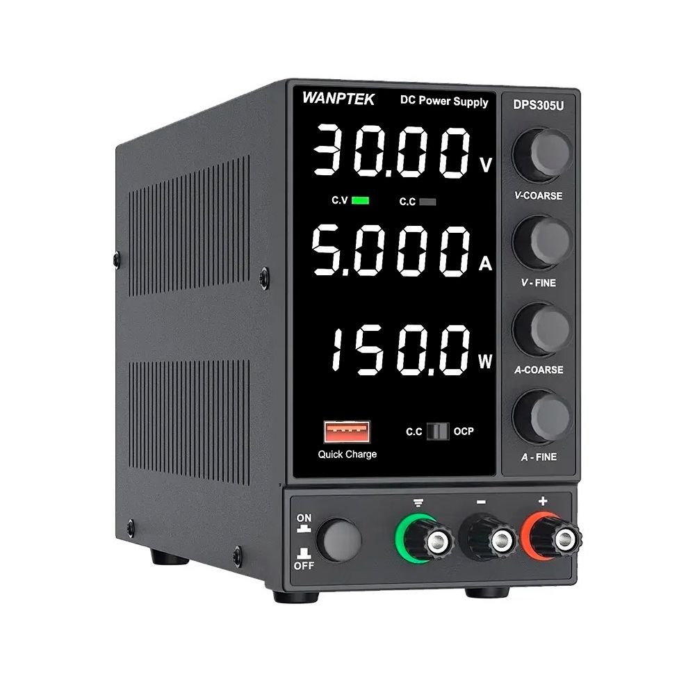 Fonte de Bancada Wanptek DPS305U 30V 5A 150W