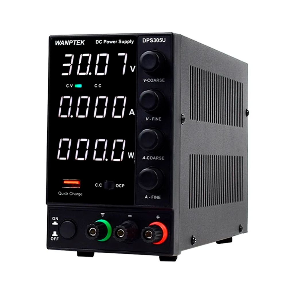 Fonte de Bancada Wanptek DPS305U 30V 5A 150W