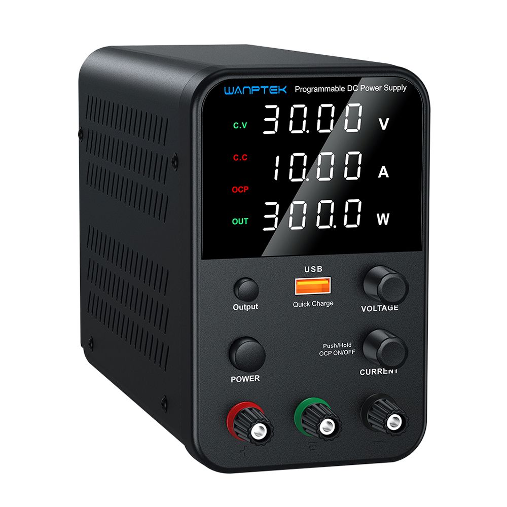 Fonte de Bancada Wanptek WPS3010H 30V 10A 300W
