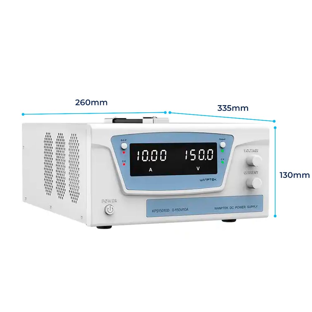 Fonte de Bancada Wanptek KPS15010D 150V 10A 1500W