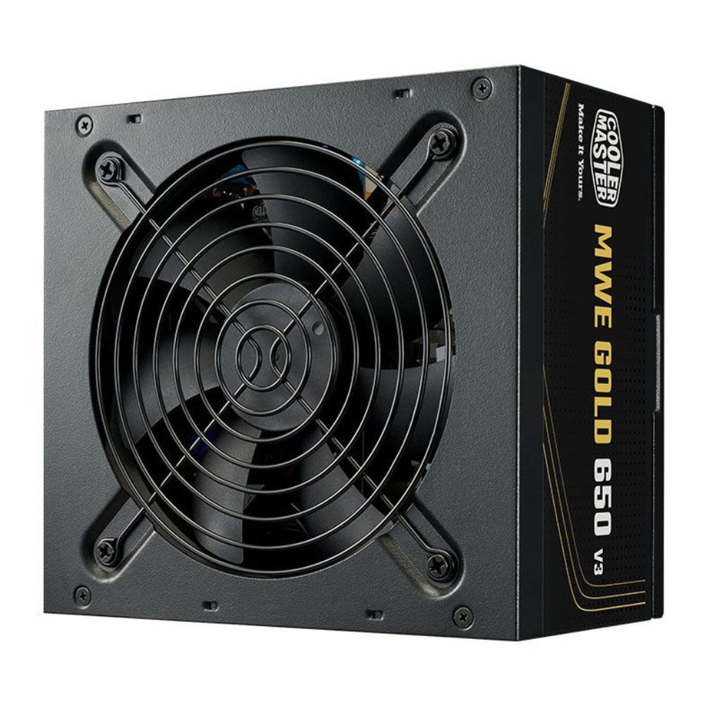 Fonte Cooler Master MWE V3 Gold 650W ATX 3.1 80 Plus MPE-6502-ACAAG-3BBR