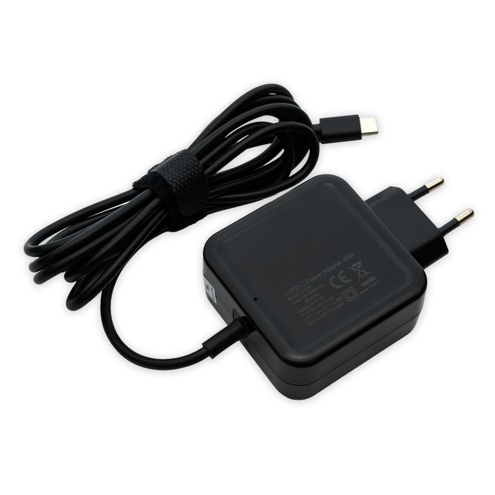 Fonte Carregador para Notebook Lenovo Chromebook 11IGL05 5 V 12 V 15 V 20 V 2.25 A 3 A 45 W USB-C proteção reforçada e garantia de 36 meses