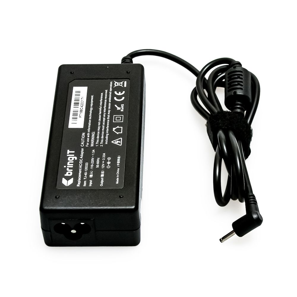 Fonte Carregador para Notebook Samsung Chromebook XE500C12 12V 3.33A 40W 2.5mm x 0.7mm