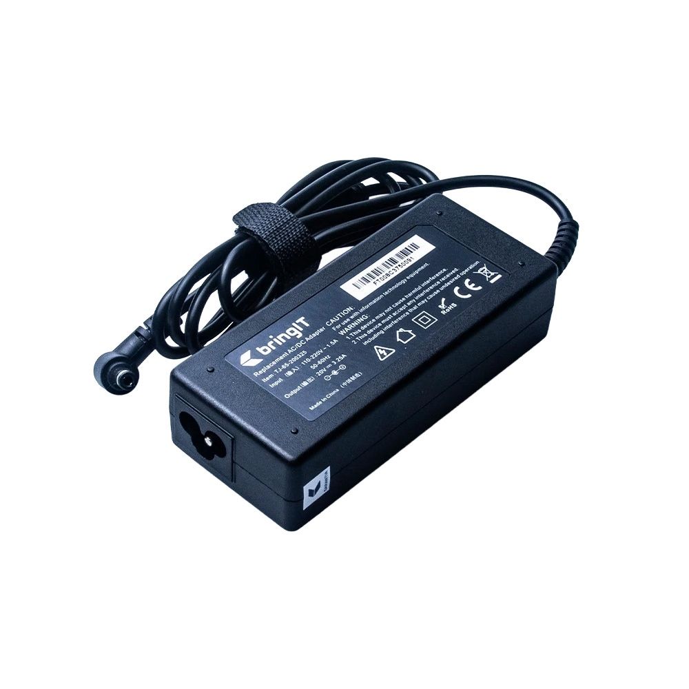 Fonte Carregador para Notebook Cce Win WM73C 20V 3.25A 65W 5.5mm x 2.5mm