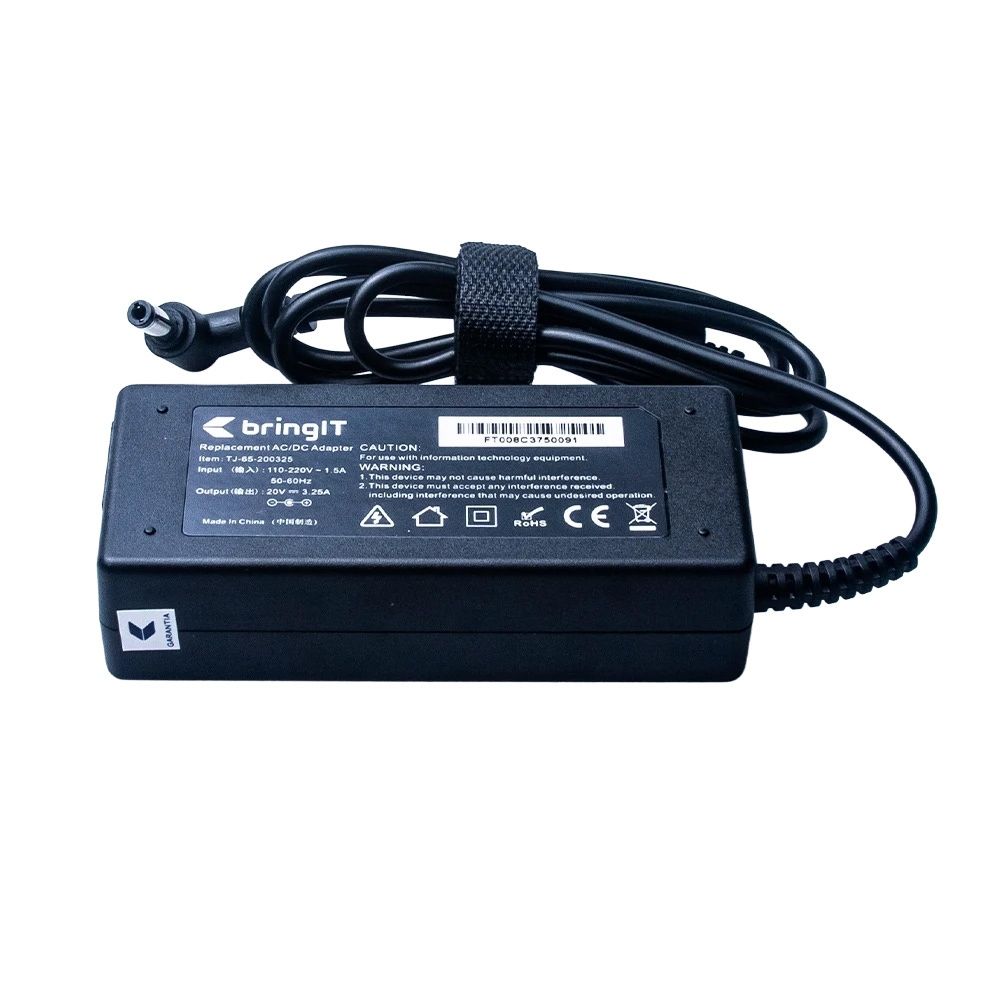 Fonte Carregador para Notebook Cce N325 20V 3.25A 65W 5.5mm x 2.5mm