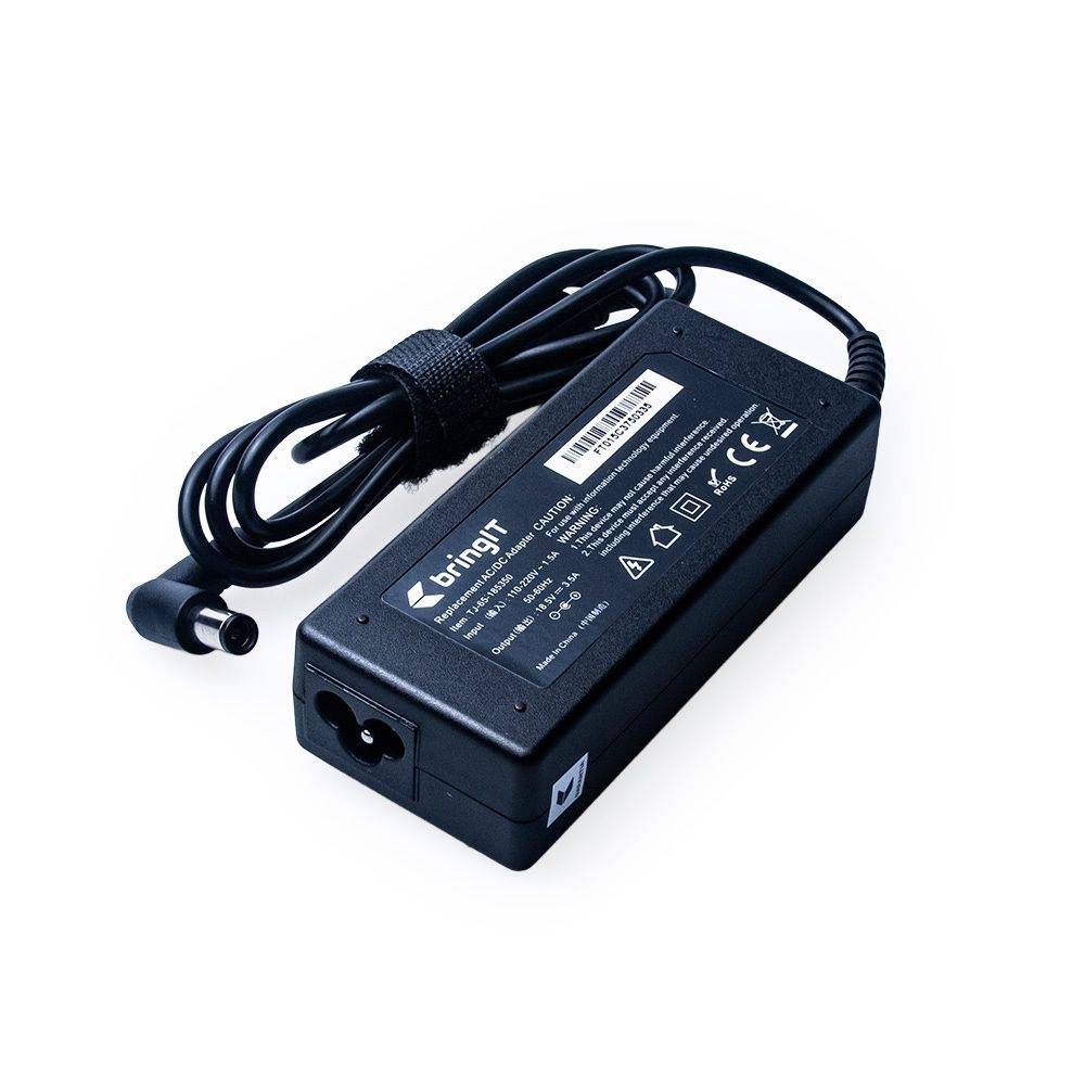 Fonte Carregador para Notebook Hp 1000 Series 1000-1460BR 18.5V 3.5A 65W