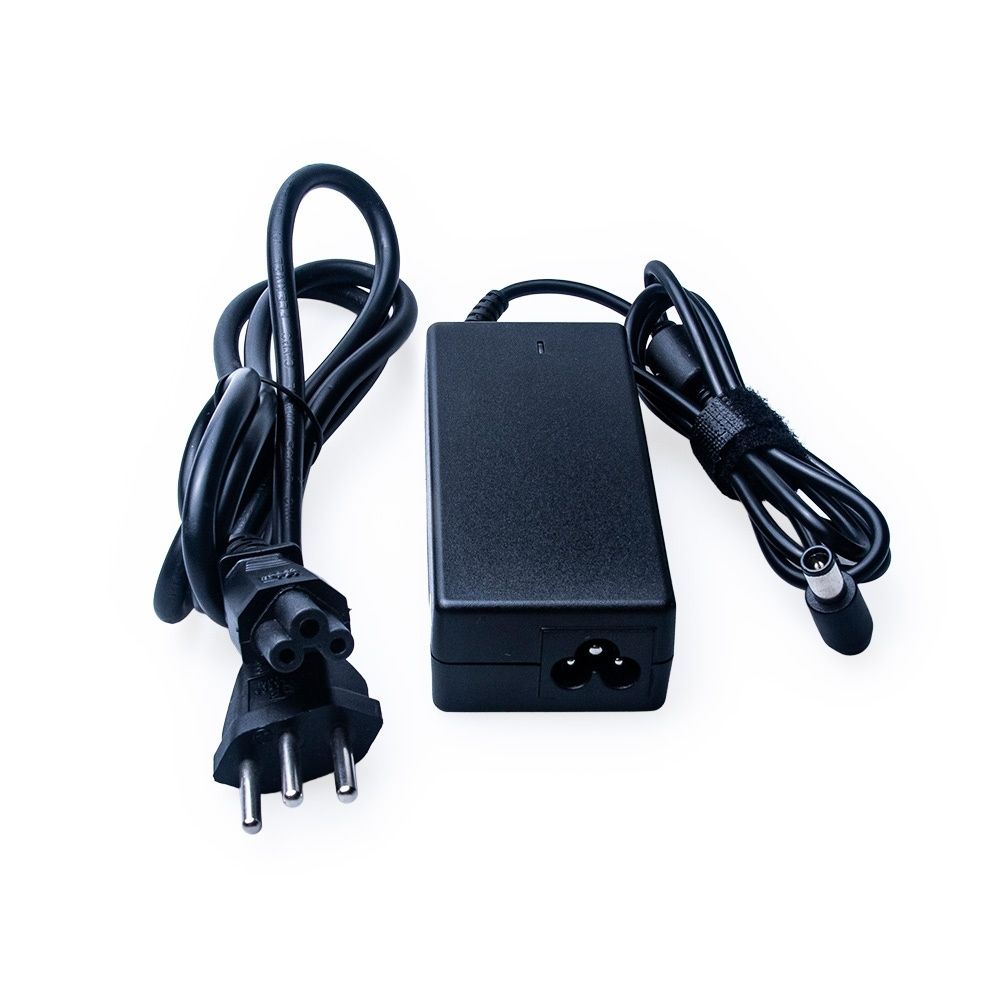 Fonte Carregador para notebook HP 1000 Series 1000-1460BR, 18.5 V 3.5 A 65 W 7.4 mm x 5.0 mm, proteção reforçada e garantia de 36 meses.