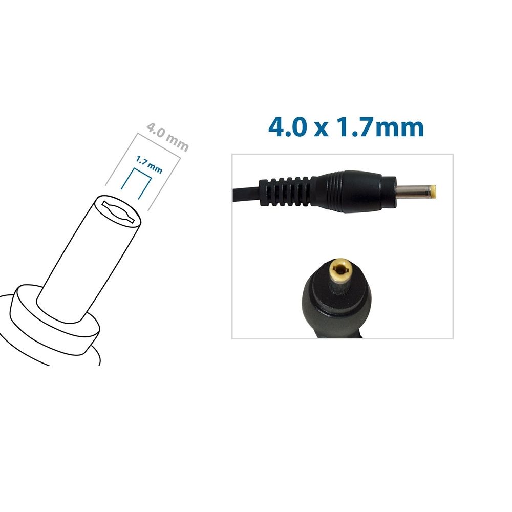Fonte Carregador para notebook HP Pavilion DV1657 DV1657CL 380467-003, 19 V 1.58 A 30 W 4.0 mm x 1.7 mm, proteção reforçada e garantia de 36 meses.